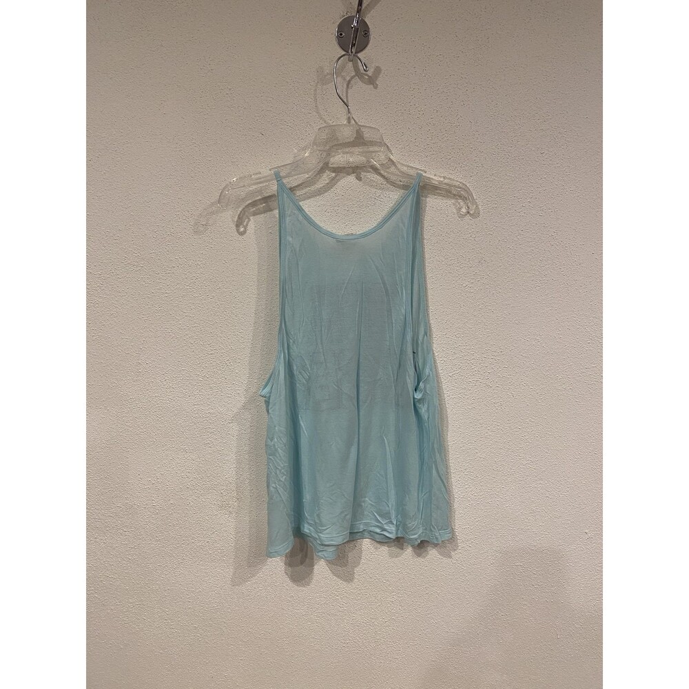 PINK Victoria's Secret Tank Top Womens XS Blue Scoop Neck Sleeveless Sun Kissed - Picture 5 of 5